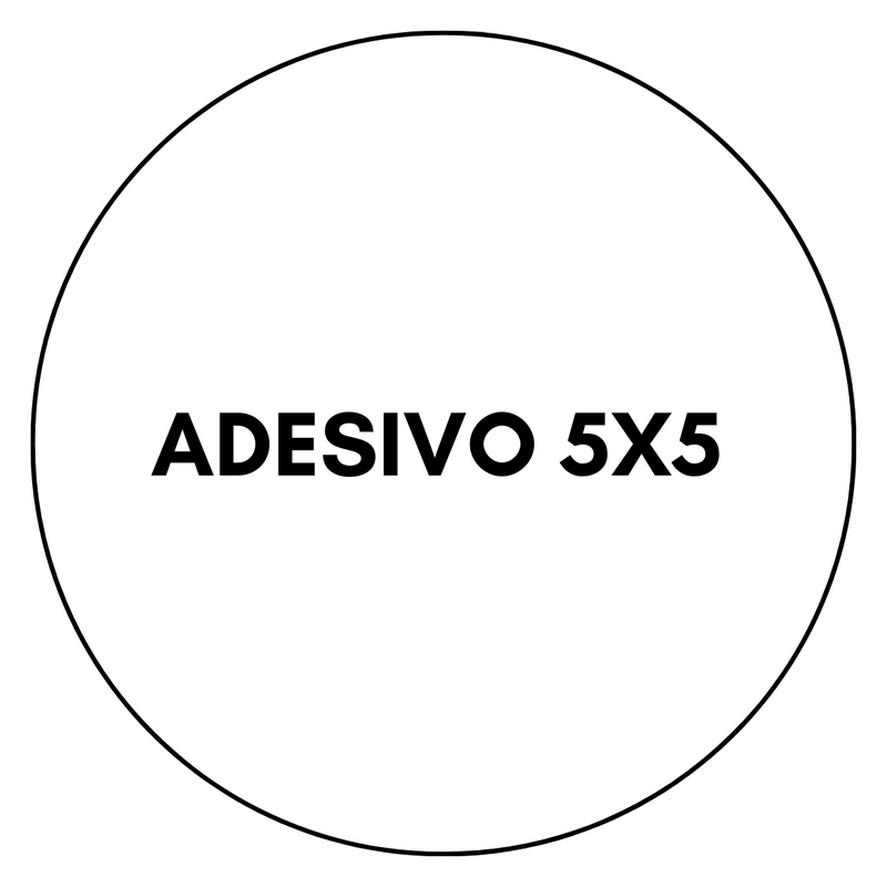 Adesivos Redondo - Papel Comum